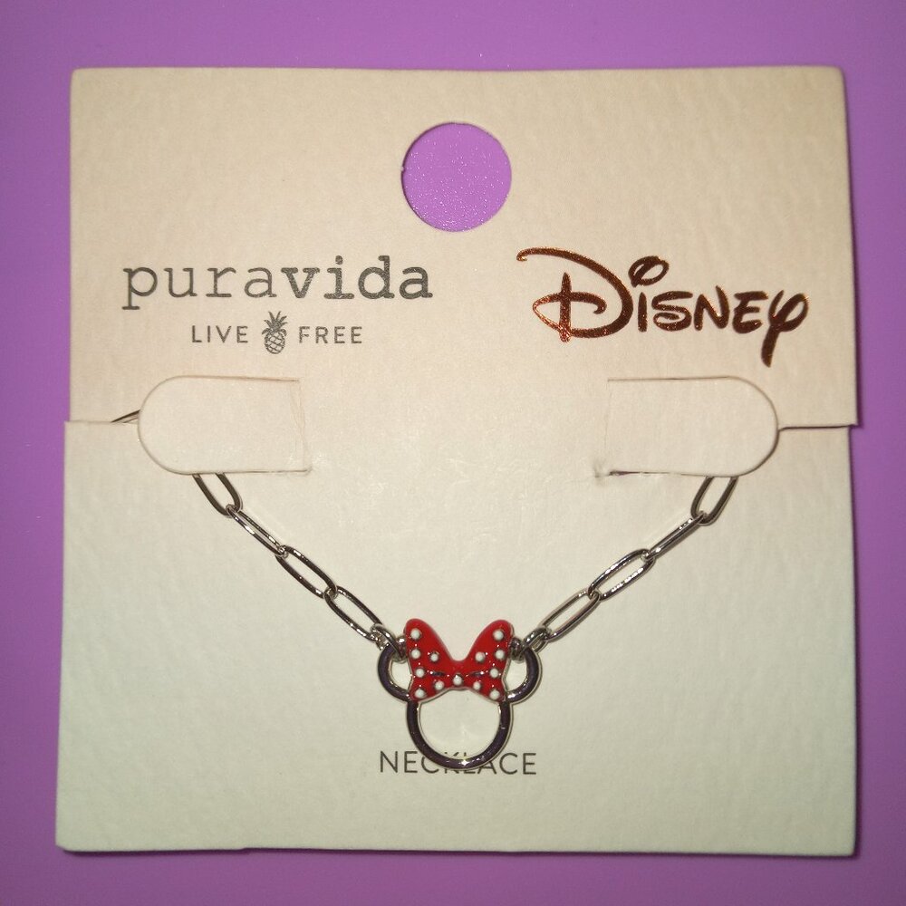 DISNEY Minnie Mouse Paperclip Chain Choker